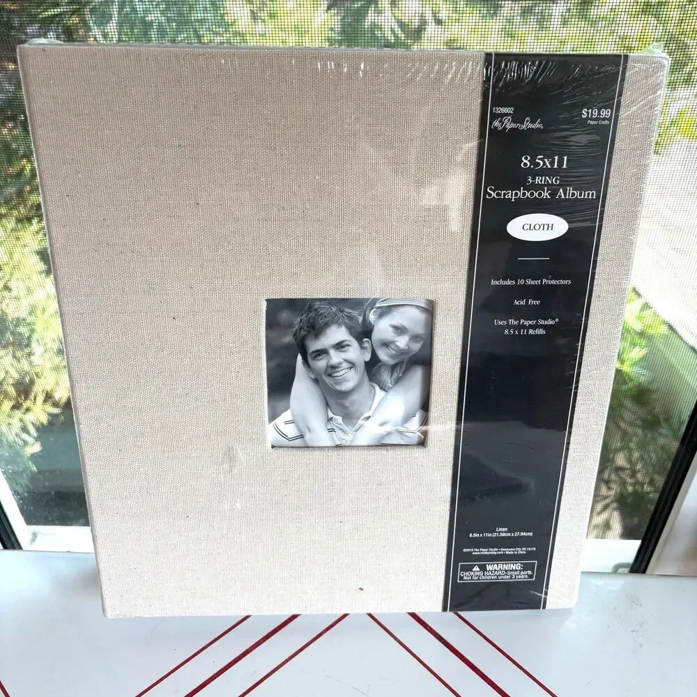The Paper Studio 8.5x11 Scrapbook Album & Refill Pages Lot New Sealed